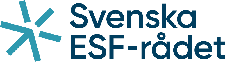 Svenska ESF-rådets logotyp. Logotyp.